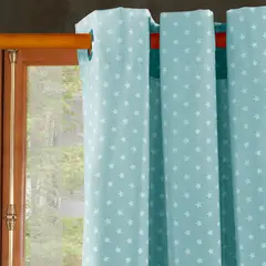 MASEL - Cortina Lona Estrellita Mini 140x225 cm