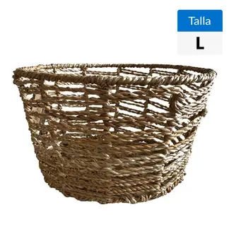 DECOGREEN - Canasto Decorativo Hogla Bengalore 35X30X20 Cm