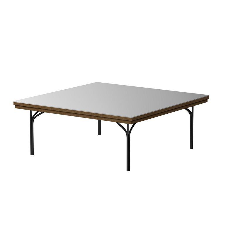 Mesa de centro espejo Be canela