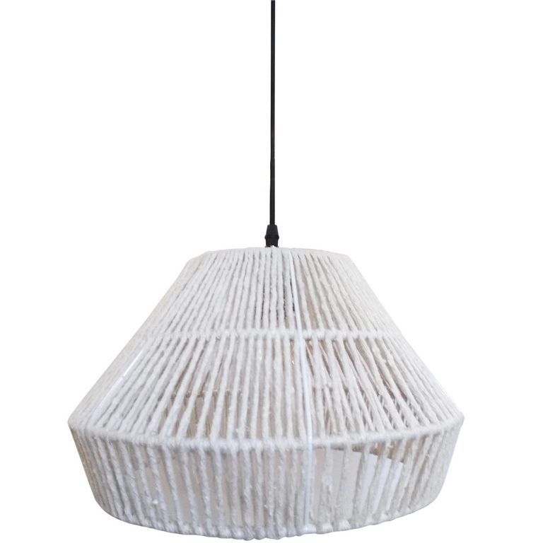 Lámpara Colgante Koi Tela Beige
