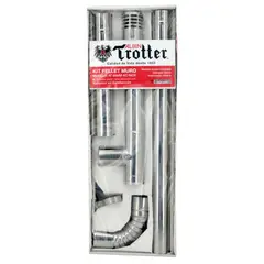 ALBIN TROTTER - Kit Instalación Pellet Inoxidable 80 Mm