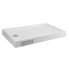 KLIPEN - Receptáculo c/desague 1600x700 mm incluye panel de registro a 16 cm
