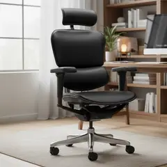 CONTATTO - Silla Escritorio PC Ergonomico Negro