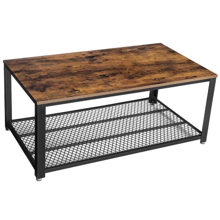 Mesa de centro rectangular 106x45x60 cm