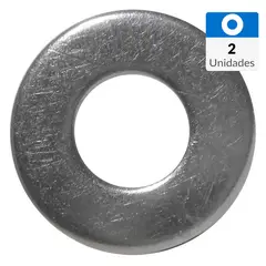 MAMUT - Golilla plana inoxidable 3/8 2unid