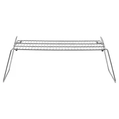 KARSON - Parrilla a Carbón Portátil Plegable Acero Galvanizado