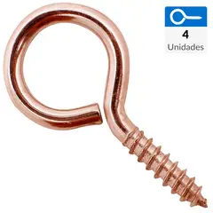 MAMUT - Cancamo cerrado N1x30 marron 4un