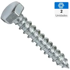 MAMUT - Tornillo Tirafondo Madera 3 " 4.5 mm 2 unidad(es)