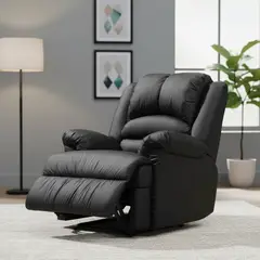 ROSEN - Bergere 1 cuerpo Jarrie 92x108x88 cm Negro