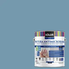 KOLOR - Pintura Antimicrobiana 1 galón(es) Semibrillante Verde San Marino