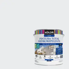 KOLOR - Pintura Hidrorepelente Satinado 1 galón(es) Blanco Amiens