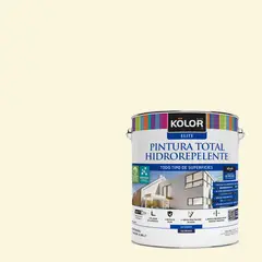KOLOR - Pintura Hidrorepelente Satinado 1 galón(es) Beige Yokahoma