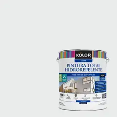 KOLOR - Pintura Hidrorepelente Satinado 1 galón(es) Blanco Gemlik