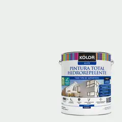 KOLOR - Pintura Hidrorepelente 1 galón(es) Satinado Blanco Lucca
