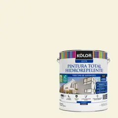 KOLOR - Pintura Hidrorepelente Satinado 1 galón(es) Blanco Inverary