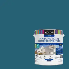KOLOR - Pintura Hidrorepelente 1 galón(es) Satinado Verde Viveiro