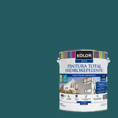 KOLOR - Pintura Hidrorepelente 1 galón(es) Satinado Verde Lugo