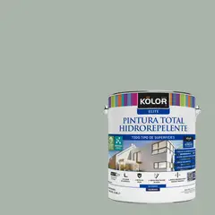 KOLOR - Pintura Hidrorepelente Satinado 1 galón(es) Verde Norwich