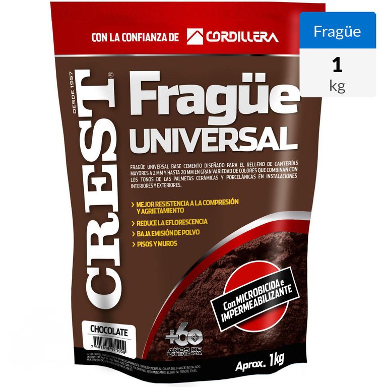 Frague piso/muro chocolate 1 kg