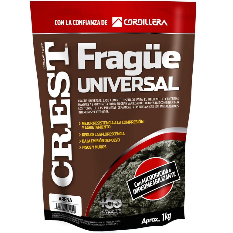 Frague piso/muro arena 1 kg
