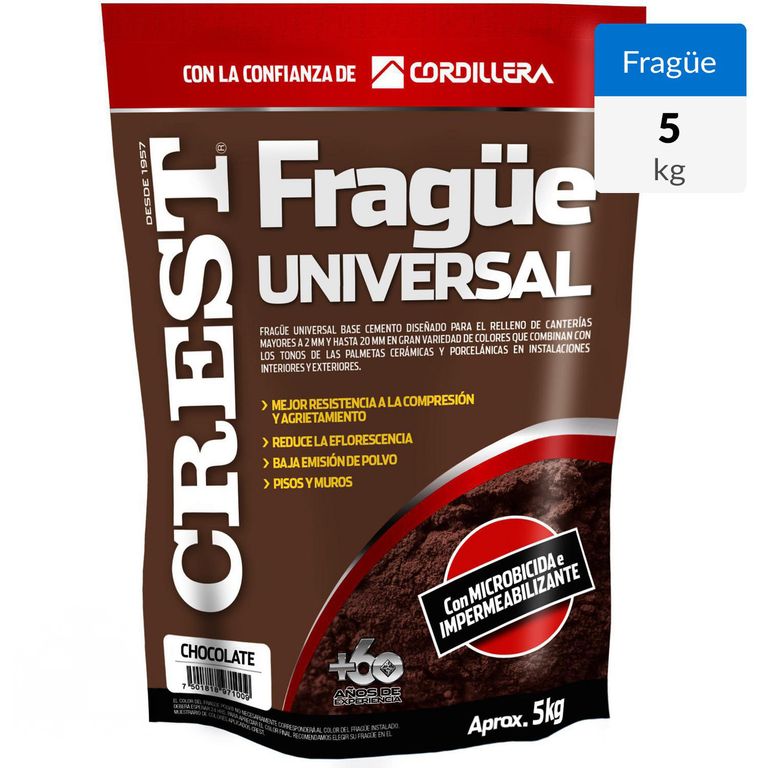 Frague piso/muro chocolate 5 kg