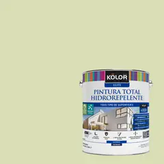 KOLOR - Pintura Hidrorepelente Satinado 1 galón(es) Verde Quale