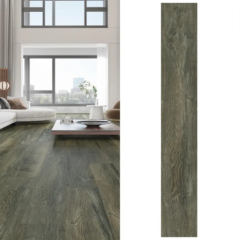 Piso Vinílico SPC 5.2 mm 18x122 cm Delhi Latte Beige 2.19 m2