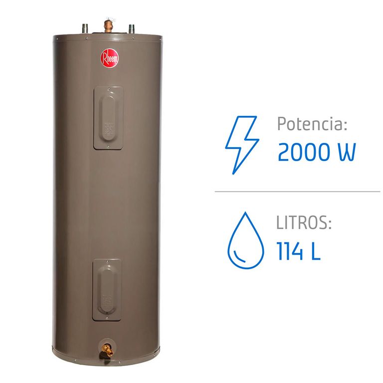 Termo Eléctrico 114 Litros 2 kW de Piso