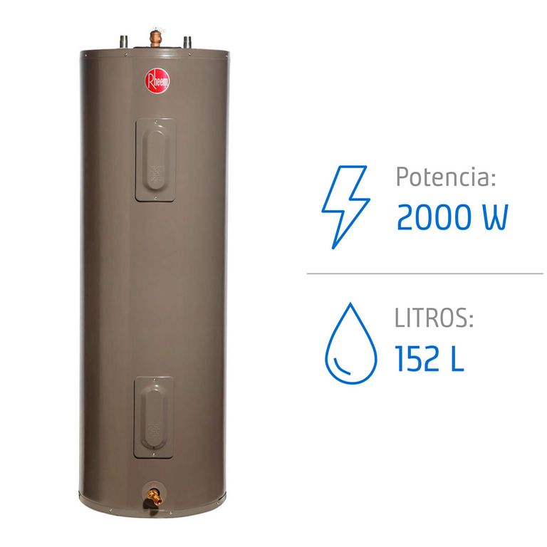 Termo Eléctrico 152 Litros 2 kW de Piso