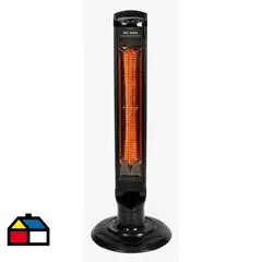 SINDELEN - Estufa Carbono Radiación EEC-6000NW Negro