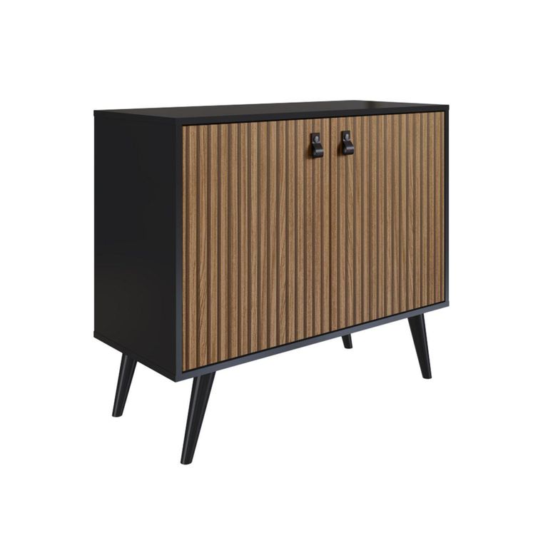 Buffet Amber 2 puertas negro - brise