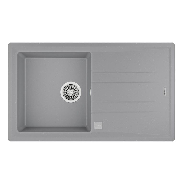 Lavaplatos Empotrado 1 Cubeta(s) 86x20x51 cm Cuarzo