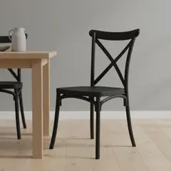 IDETEX - Pack 4 Sillas Stack 88x42.5x49 cm