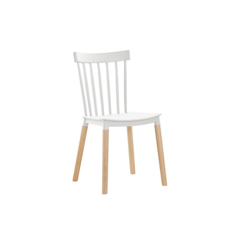 Pack 4 Sillas Style Blanco 83x43x42 cm
