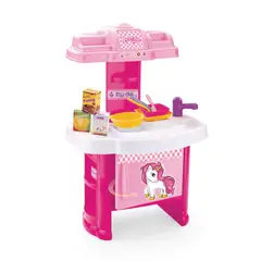 KIDSCOOL - Set de cocina Unicornio con accesorios