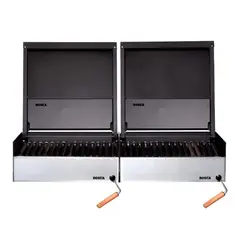 BOSCA - Pack Parrilla Block 500 Acero