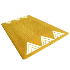 LORENZINI - Cojín Reductor De Velocidad Amarillo 200X180 Cm Con Reflectores