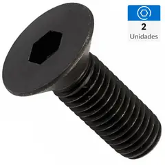 MAMUT - Perno parker cabeza plana M6-1.0x30 mm pavonado 2 unid