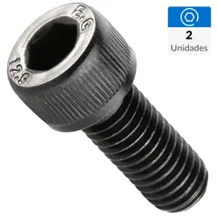 MAMUT - Perno parker métrico M6-1.0x16 mm pavonado 2 unid