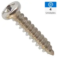 MAMUT - Mini Tornillos Métrico Cabeza Cóncavo Madera 6 cm 2 cm 4 unidad(es)