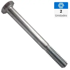 FIXSER - Perno Hexagonal G2 3/8X4 ZBR 2 unidades.
