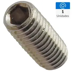 MAMUT - Prisionero allen acero inoxidable M6 x 10 mm 1 unid