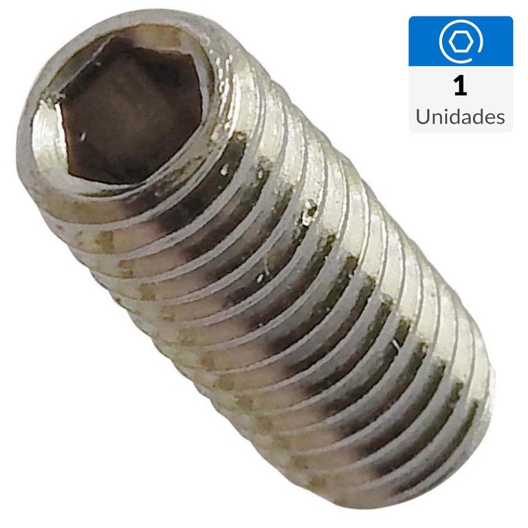Prisionero Allen Inoxidable M8 X 16 Mm Fijación Segura