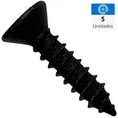 MAMUT - Tornillo Roscalata Cabeza Plana Metal 1/2 " 4.83 mm 5 unidad(es)