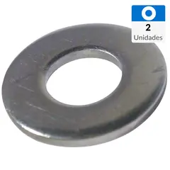 MAMUT - Golilla Plana Acero Inoxidable 6 mm 2 unidades