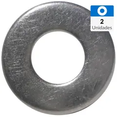 MAMUT - Golilla Plana Acero Inoxidable 5 mm 2 unidades