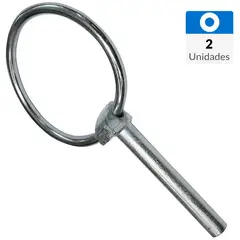 MAMUT - Pasador enganche M6.0 x 45 mm zincado 2 unid