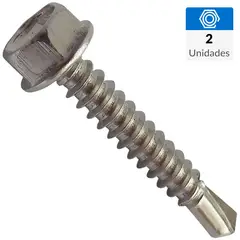 MAMUT - Tornillo Tirafondo Metal 1/2 5.50 mm 2 unidad(es)