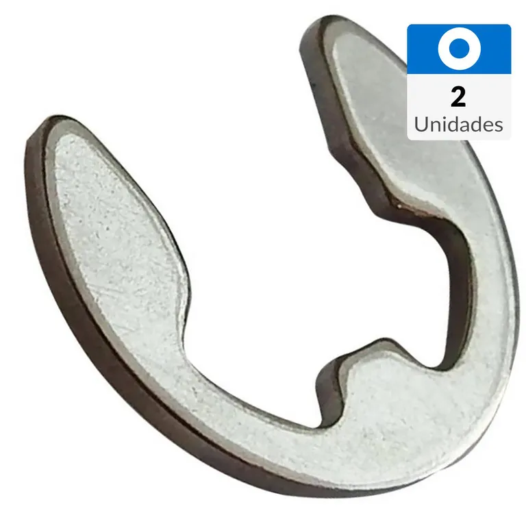 Anillo Acero 10 mm 2 unidades