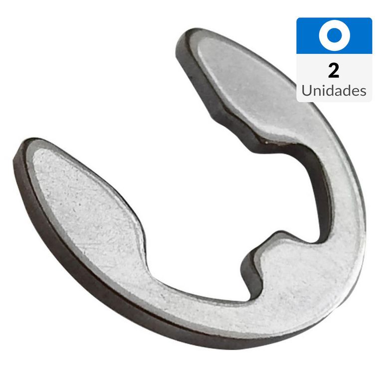 Anillo Acero 7 mm 2 unidades